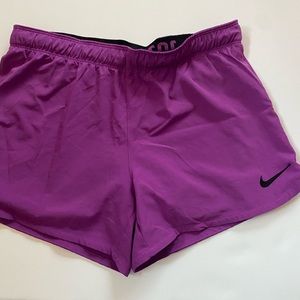 Purple Nike Dri-Fit Running Shorts